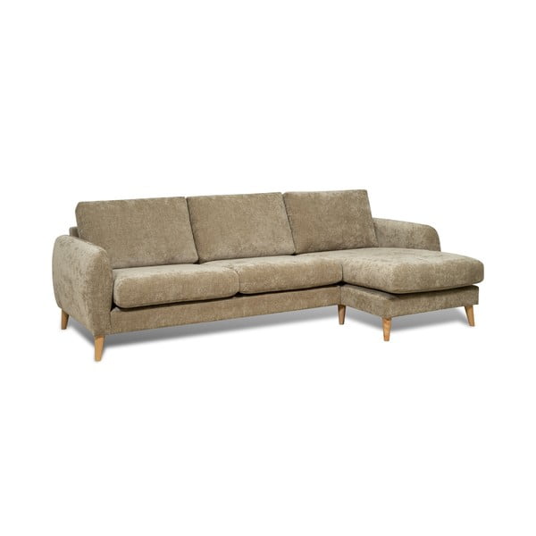 Világosbarna sarokkanapé (jobb oldali) Marvel - Scandic-image-3