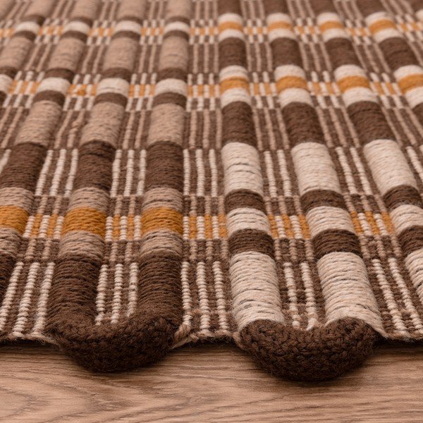 Barna kézi szövésű szőnyeg 160x230 cm – Asiatic Carpets-image-4
