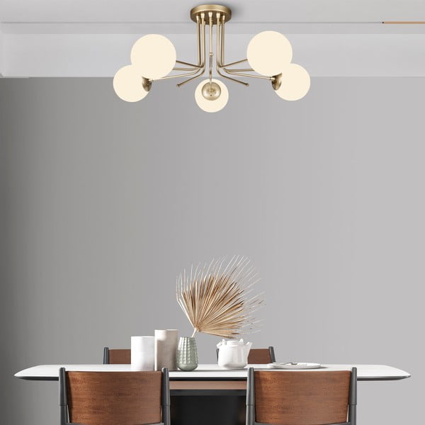 Star aranyszínű mennyezeti lámpa, magasság 34 cm - Squid Lighting-image-3