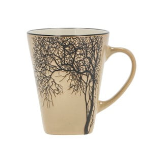Krémszínű agyagkerámia bögre 350 ml Hela – Villa Collection