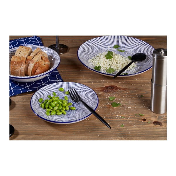 Maya 12 db-os agyagkerámia tányérkészlet - Premier Housewares-image-3