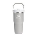 Világosszürke rozsdamentes acél termosz 410 ml IceFlow™ Flip Straw 2.0 Tumbler Ash – Stanley