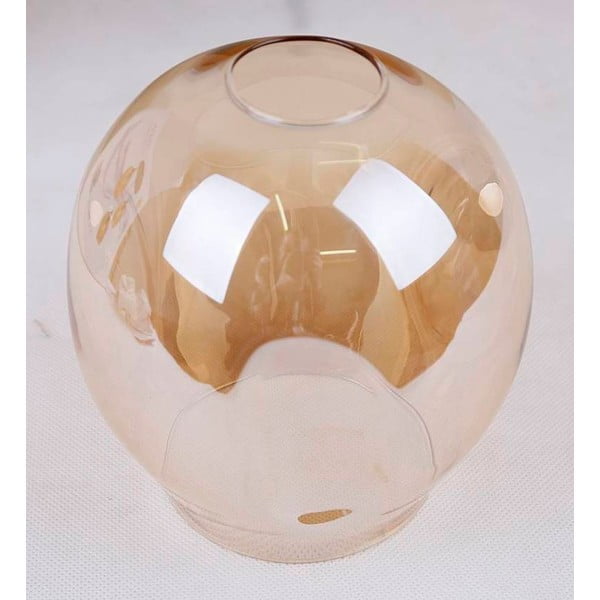 Fekete függőlámpa üveg búrával 14x48 cm Aspa – Candellux Lighting-image-4