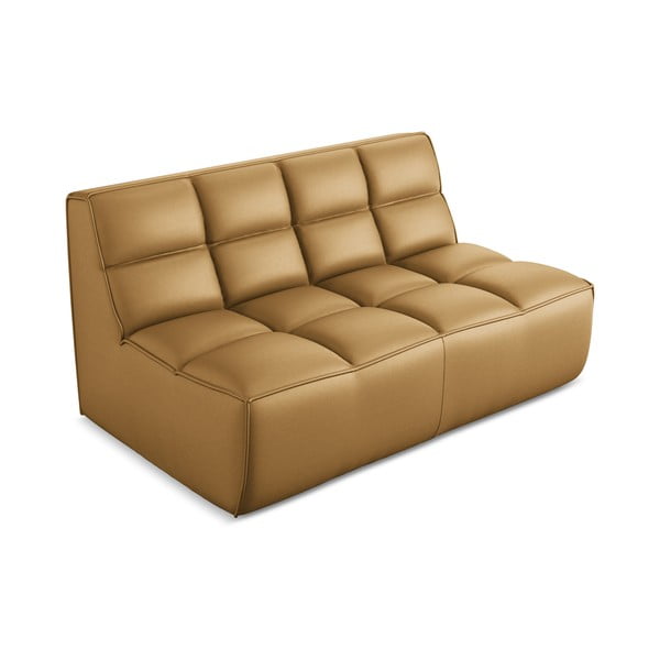 Bőrutánzat kanapé modul Kalai – Makamii-image-2