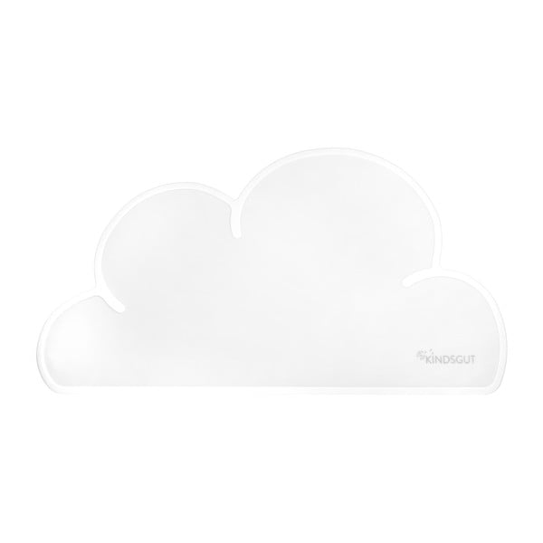 Cloud fehér szilikon tányéralátét, 49 x 27 cm - Kindsgut