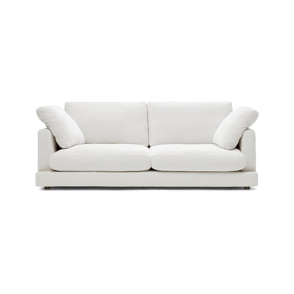 Fehér kanapé 210 cm Gala – Kave Home