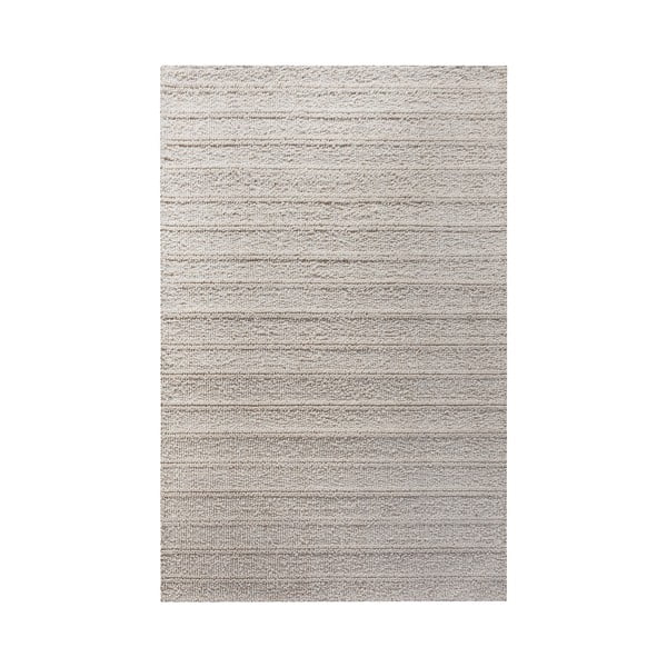 Krémszínű gyapjú szőnyeg 160x230 cm Dehli – House Nordic