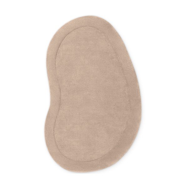 Bézs kézi szövésű gyapjúkeverék szőnyeg 125x200 cm Kari Organic – Villeroy&Boch