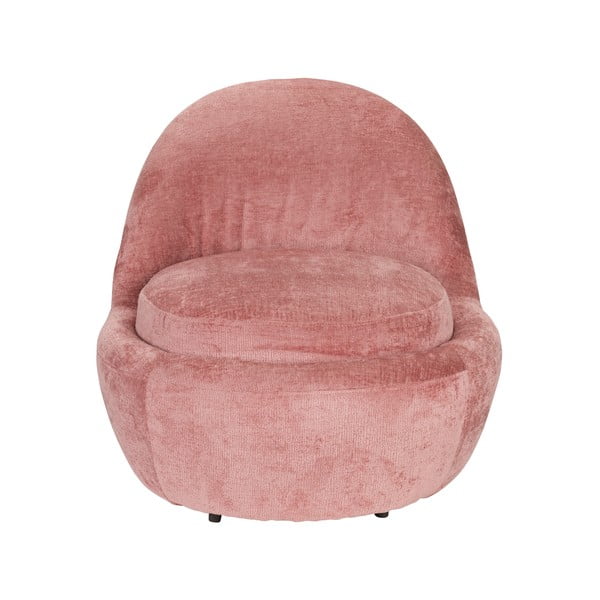 Rózsaszín fotel Nash – White Label-image-2