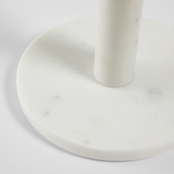 Claria fehér kő konyhai papírtörlő tartó - Kave Home-image-1