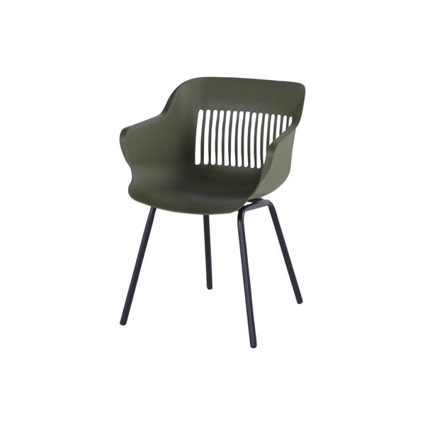 Sötétzöld műanyag kerti szék szett 2 db-os Jill Rondo – Hartman