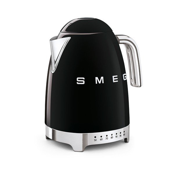 Fekete rozsdamentes acél vízforraló 1,7 l Retro Style – SMEG-image-2