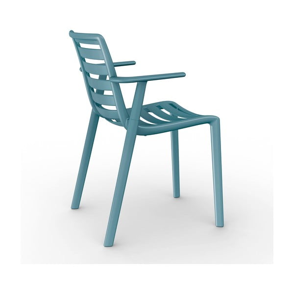 Slatkat 2 db kék kerti karfás szék - Resol