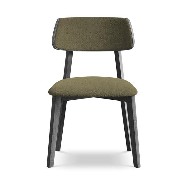 Zöld tömörfa étkezőszék Niu – Makamii-image-1