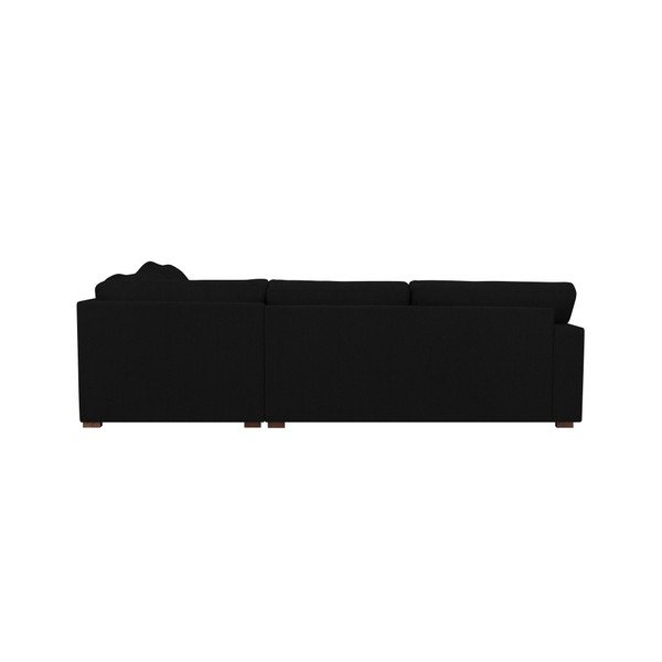Daphne fekete jobb oldali sarokkanapé - Windsor & Co Sofas-image-2