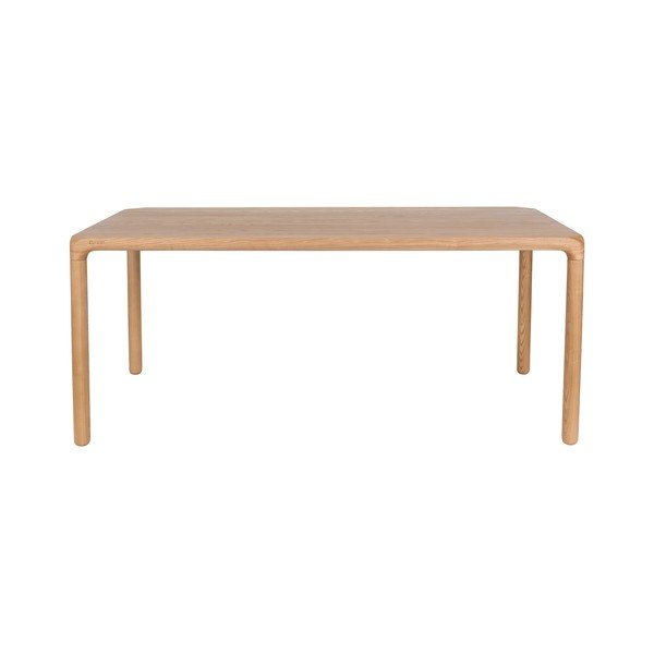 Étkezőasztal tölgyfa dekorral 90x160 cm Storm – Zuiver