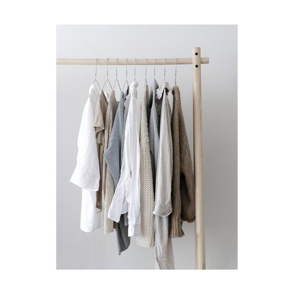 Hongi fekete borovi fenyő ruhatartó állvány - Karup Design-image-3