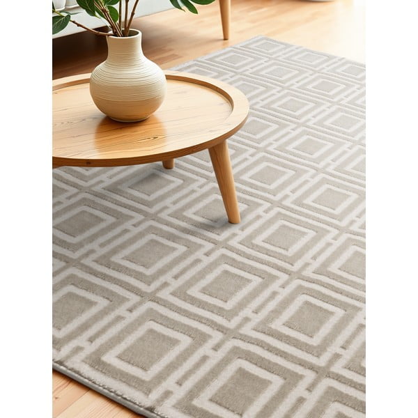 Krémszínű szőnyeg 120x170 cm Perles Howlite – Elle Decoration-image-3