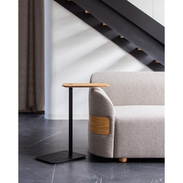 Fém tárolóasztal 42x34.6 cm Loop - Gazzda-image-1