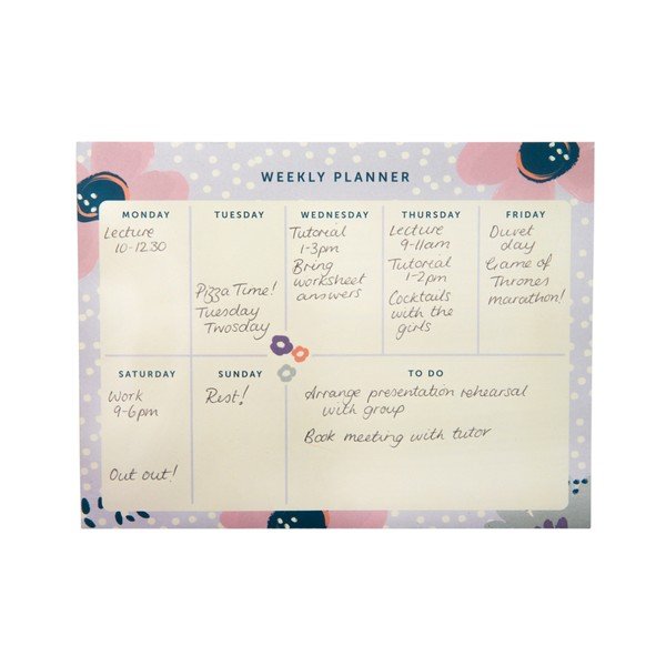 Planner Pretty/Floral heti tervező, 60 lap - Busy B-image-4