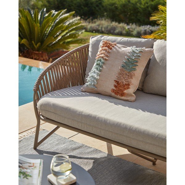 Világosbarna kerti kanapé Branzie – Kave Home-image-1