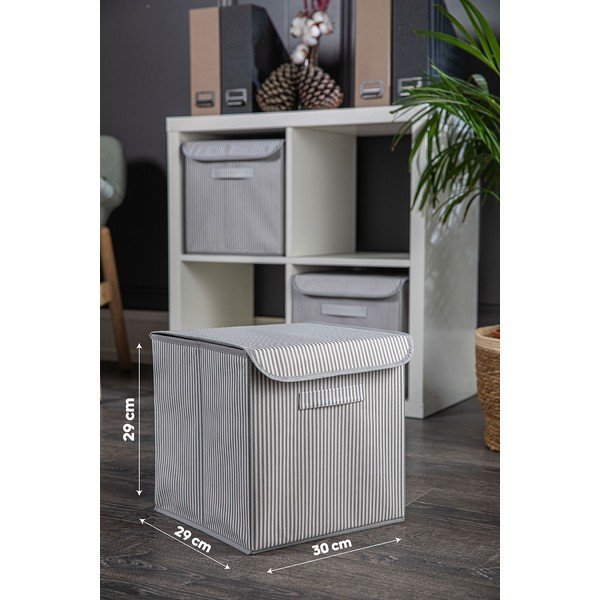 Fedeles textil tárolódoboz – Mioli Decor-image-2