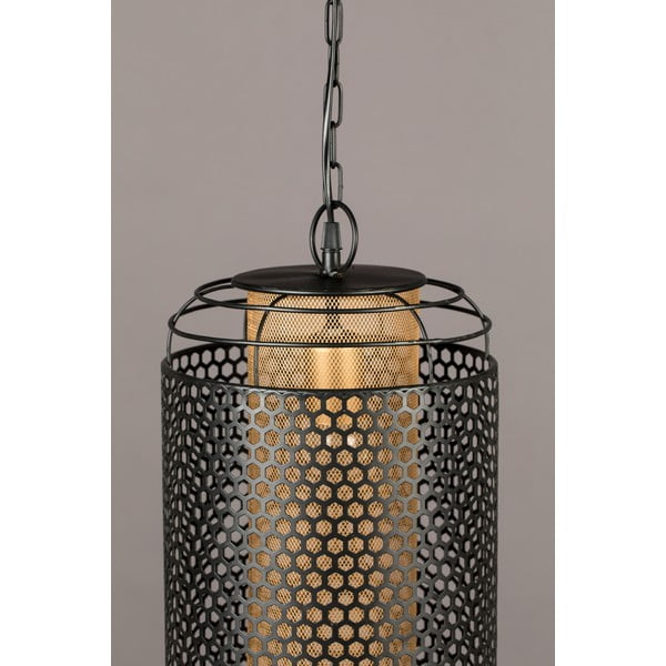 Fekete függőlámpa fém búrával ø 25,5 cm Archer - Dutchbone-image-3