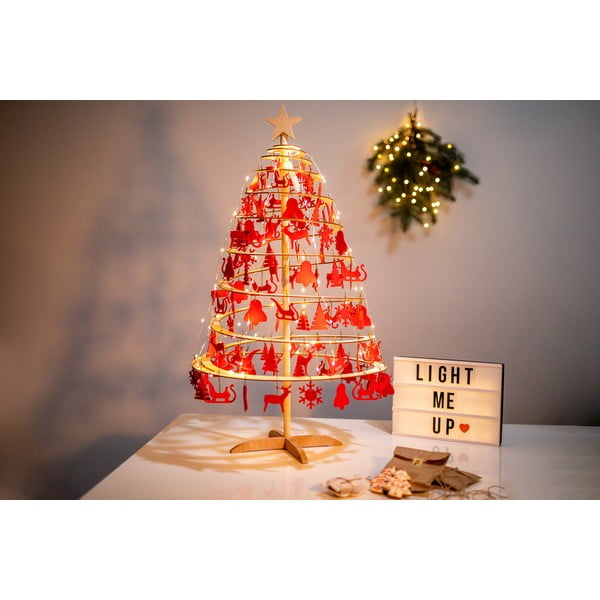 Small fa dekorációs karácsonyfa, magasság 85 cm - Spira-image-3