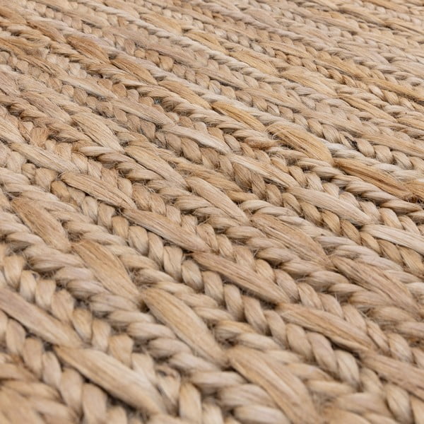 Natúr színű kézi szövésű juta szőnyeg 200x290 cm Oakley – Asiatic Carpets-image-3
