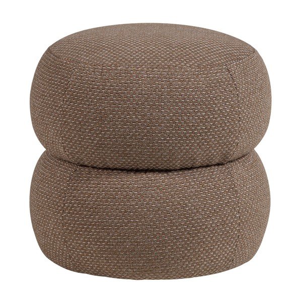 Világosbarna puff Anic – WOOOD