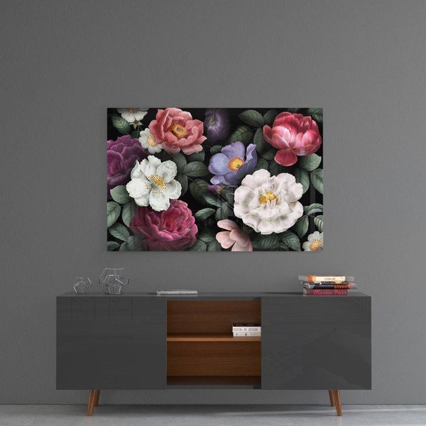 Flowers üvegezett kép - Insigne-image-1