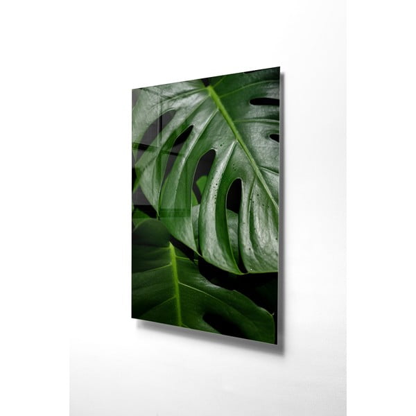 Üveg kép 70x100 cm Monstera – Wallity-image-3