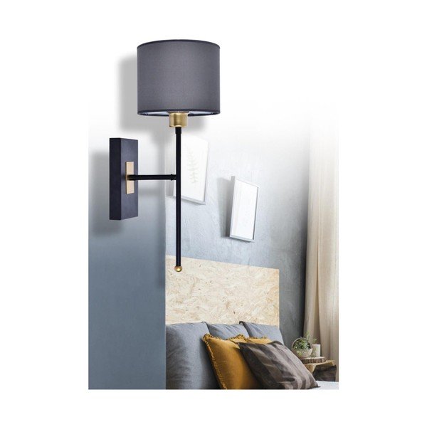 Fekete-szürke fali lámpa Sconce T - Magenta Home-image-1