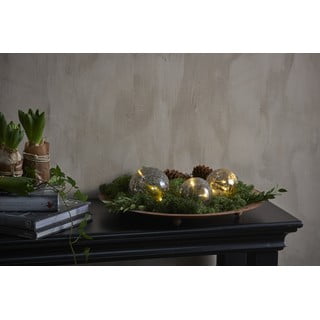 Triss szürke karácsonyi világító LED dekoráció, hosszúság 77 cm - Star Trading