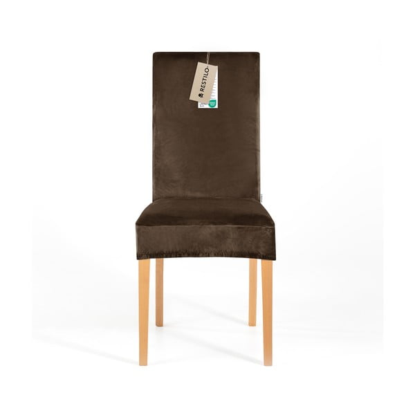 Barna gumis szék huzat 48 cm Sento – Restilo