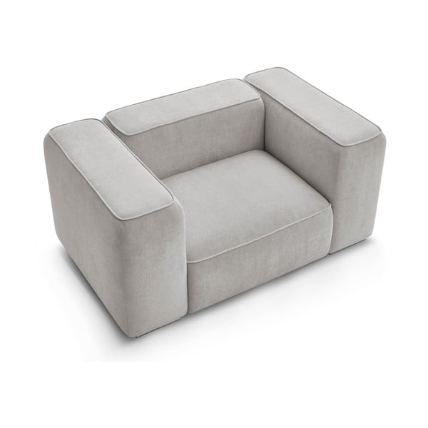 Világosszürke fotel Zephyr – Bobochic Paris-image-4