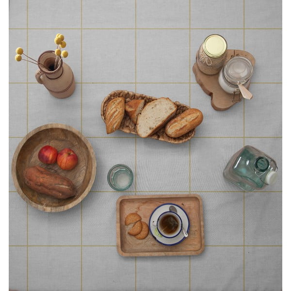 Beige Lines asztalterítő, 140 x 140 cm - Really Nice Things-image-2