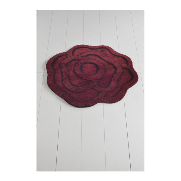 Big Rose Kirmizi lila fürdőszobai kilépő, ⌀ 90 cm