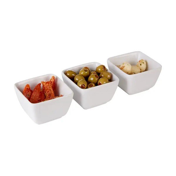 Entree 3 db porcelán tálka - Premier Housewares-image-1