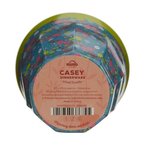 Casey virágmintás kék bögre, 300 ml - Premier Housewares-image-3