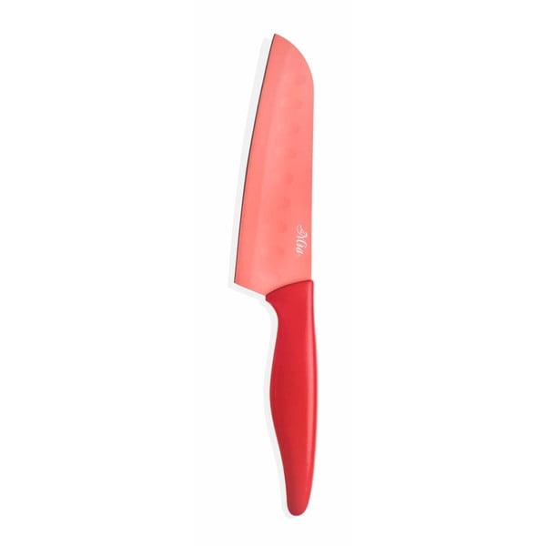 Santoku piros kés, hossza 13 cm - The Mia