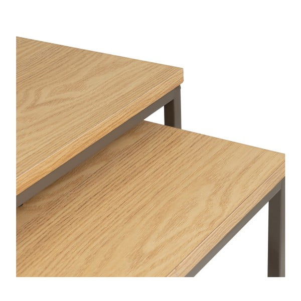 Tárolóasztal szett 2 db-os 50x50 cm – Casa Selección-image-2