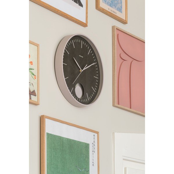 Inga-fali óra ø 41 cm Grato Pendulum – Karlsson-image-1