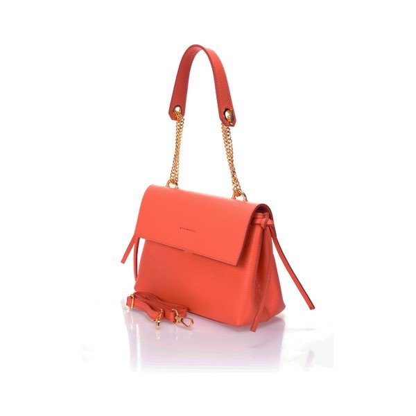 Anna világos narancssárga bőrtáska - Federica Bassi-image-3