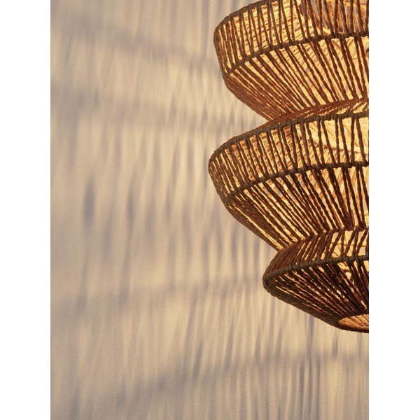 Natúr színű kötél függőlámpa ø 40 cm Nua – Nova Luce-image-3