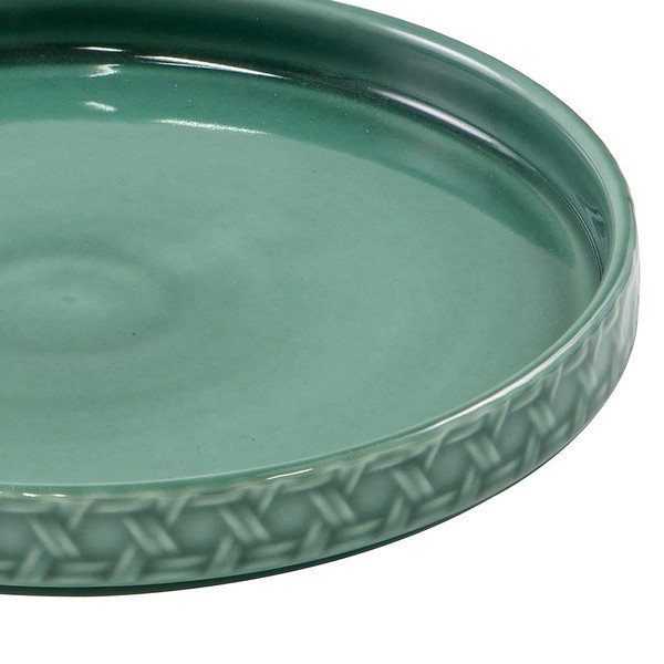 Türkiz porcelán desszertes tányér készlet 4 db-os ø 20 cm Heath Jade – Ladelle-image-3