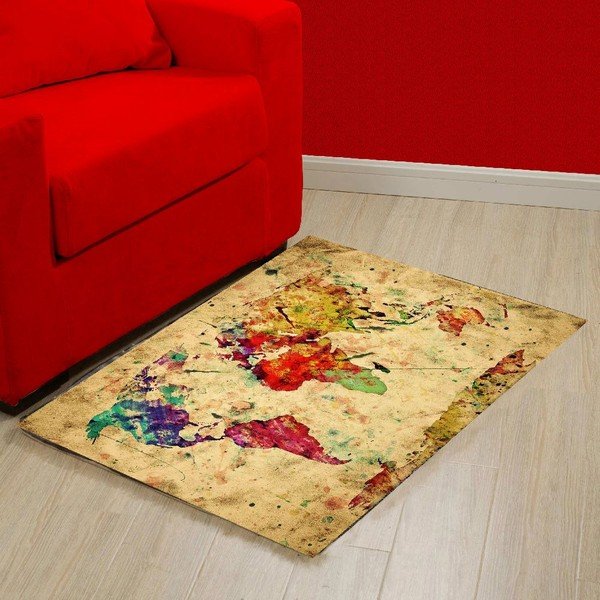 World vinil szőnyeg, 52 x 75 cm-image-2