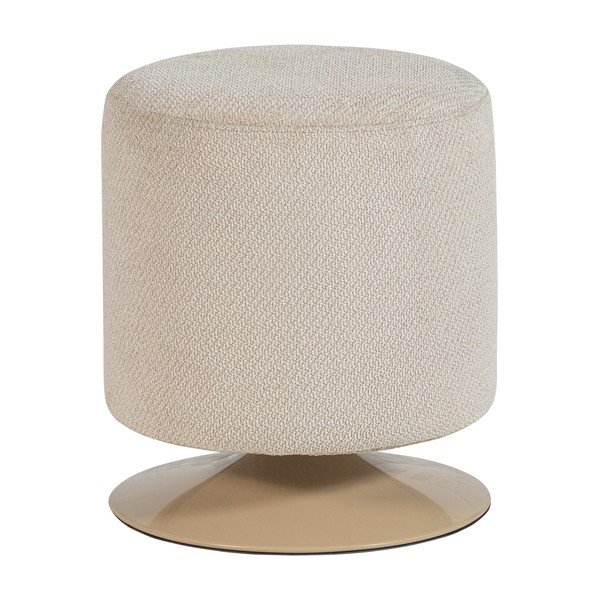 Bézs buklé puff Islen – WOOOD