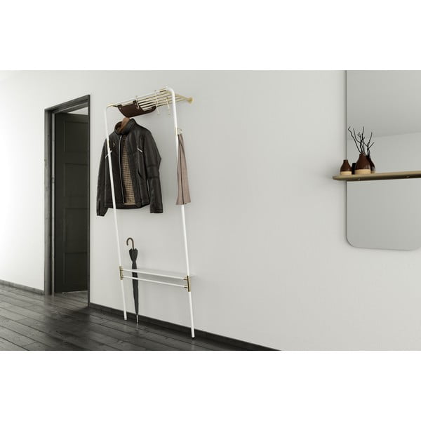 Fehér fém előszoba bútor Lean On Me – UMAGE-image-1