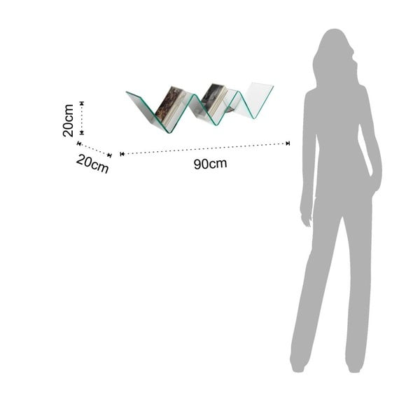 Zig Zag üvegpolc - Tomasucci-image-3